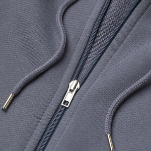 Sweat à capuche pour homme sur mesure OEM 100% coton et polyester teints en tissu à manches longues pour le printemps - Product Image 2
