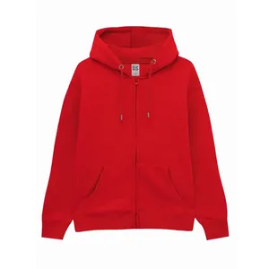 Sudadera con Capucha y Cremallera Vega Personalizada para Artículos Promocionales - Product Image 6