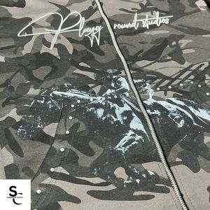 เสื้อฮู้ดลายพรางปรับแต่งได้เต็มที่ ผ้าเฟรนช์เทอร์รี่คุณภาพสูง มีจำหน่ายในราคาโรงงาน - Product Image 2