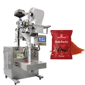 Automatische Pfeffer-Chili-Pulverbeutel-Verpackungs maschine mit hoher Produktivität Kleine vertikale Gewürzpulver-Schnecken verpackungs maschine