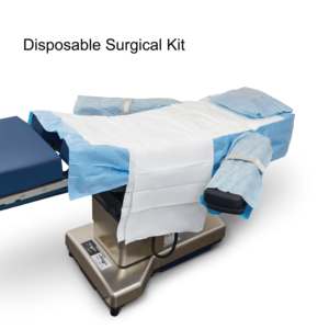 Set Perlengkapan Bedah Steril Sekali Pakai, Termasuk Gaun Bedah Steril dan Kain Bedah Steril, untuk Ruang Operasi Medis - Product Image 6