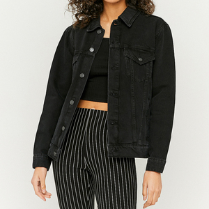 Chaquetas vaqueras abotonadas para mujer a la moda, ropa de invierno sostenible transpirable, técnicas impresas, Colección 2025 - Product Image 3