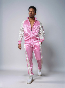 High Quality Winter Full Zip Men's Training <b>Tracksuit</b> 100% <b>Polyester</b> Fabric Custom Logo Heavyweight Breathable Quick Dry - Product Image 3