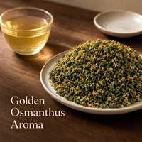Teh Oolong Osmanthus dalam Kantong, Rasa Bunga, 2,5 g Per Kantong, Kemasan Kustom, Label Pribadi