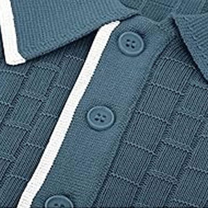 Polo Casual y Elegante de Primera Calidad para Hombre, Camiseta Polo de Manga Corta para Uso Diario |   Tela Suave al Tacto y Transpirable - Product Image 3