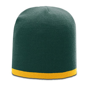 Nuevo Diseño Personalizado de Gorro de Invierno, Gorro de Punto Acrílico Térmico para Hombre, Cálido y Acogedor, Gorro de Punto de Dos Colores de Moda 2026 - Product Image 3