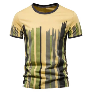 เสื้อกีฬาแขนสั้นสำหรับผู้ชายเสื้อออกกำลังกายแขนสั้นปรับแต่งได้ - Product Image 1