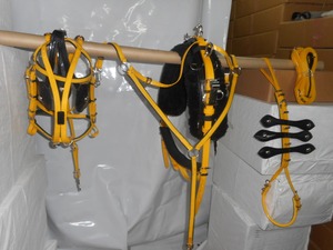 Arnés de cuero para conducir, accesorio de lujo totalmente ajustable, nuevo estilo - Product Image 6