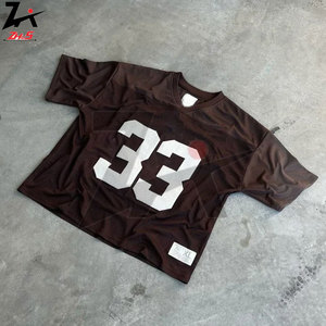 Personnalisé Original Meilleure Qualité Maillot de Football Hommes Rétro Maillot de Football Col Respirant Maillot de Football en Maille Vêtements de Sport de Qualité Supérieure - Product Image 2