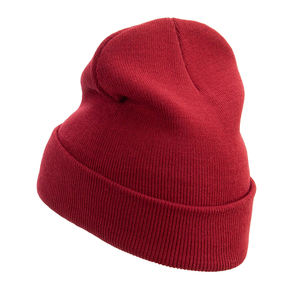 Gorro de punto bordado personalizado para Otoño Invierno decoración rasgada gorros cálidos para ropa de calle de esquí - Product Image 2