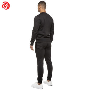Conjunto de chándal transpirable de nuevo estilo para hombre, suéter de manga larga con cuello redondo, sudadera y joggers, conjunto de chándal de último estilo - Product Image 4
