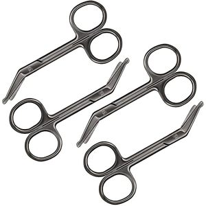 Ciseaux à pansements de haute qualité, ciseaux médicaux pour traumatismes, ciseaux à pansements en plastique, instruments chirurgicaux, alimentation manuelle - Product Image 1