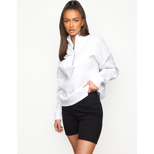 Sudadera con media cremallera de Metal de alta calidad 2022 para mujer, ropa de salón, ropa de Fitness para gimnasio para la temporada de otoño - Product Image 1