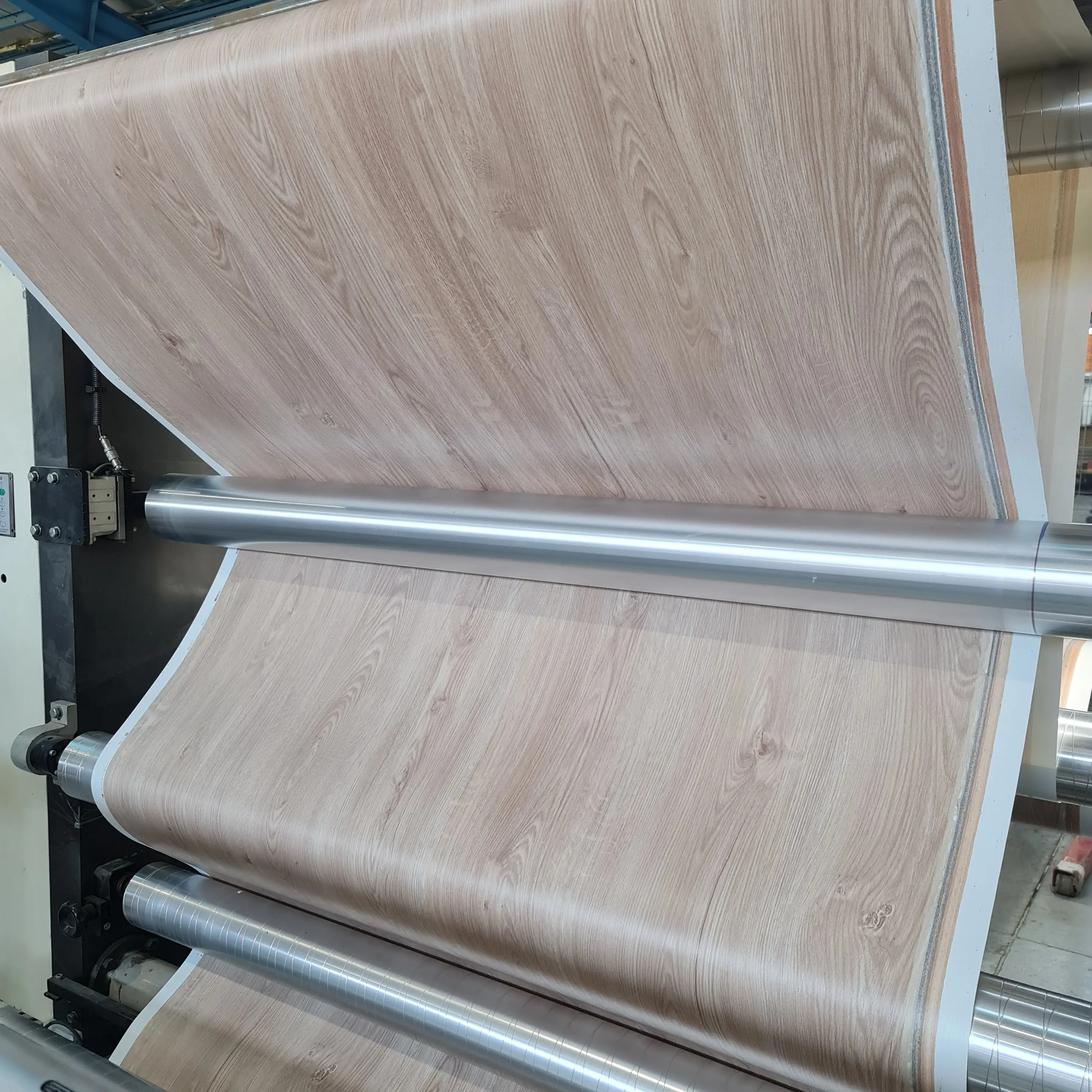 laminierung und presse-rollung pvc-abdeckfolie für mdf-möbel und wandplatten holzmaserung natürliches design