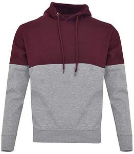 Sudaderas deportivas de gran tamaño de la mejor calidad para hombre, ropa de calle lisa, todos los tamaños, colores, tela polar, estampado en relieve, elementos esenciales de invierno - Product Image 1