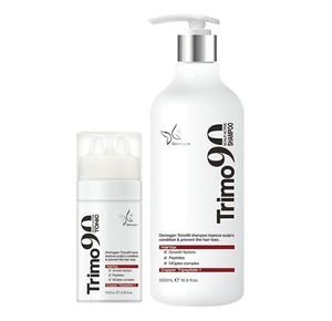 Dermagen น้ำยาบำรุงผม Trimo90ลดการหลุดร่วงของเส้นผมด้วยเปปไทด์และน้ำมันมะกอกส่วนผสมกระชับและบำรุงสำหรับต่อต้านริ้วรอย - Product Image 3