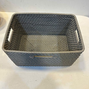 Cesta de Almacenamiento Rectangular de Ratán Natural de Lujo Doanket con Cuerda de PP, Diseño Ecológico Multiusos - Product Image 4