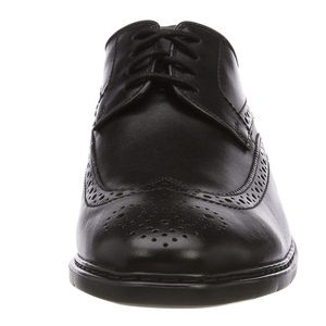 Ensemble de chaussures en cuir noir de qualité supérieure pour hommes, design élégant et semelle durable, chaussures en cuir noir de haute qualité pour occasions formelles - Product Image 4