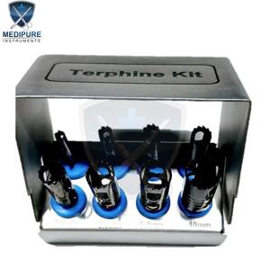 Kit de trephines dentaires de haute qualité, ensemble de fraises de trephine pour la coupe osseuse chirurgicale, instruments de chirurgie implantaire, instruments autoclavables - Product Image 1