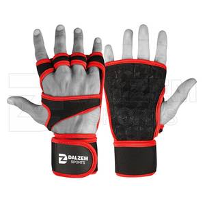 Gants de poignet d'entraînement croisé pour l'entraînement d'haltérophilie Fitness WOD Powerlifting antidérapant Silicone imprimé Fitness Safety - Product Image 3