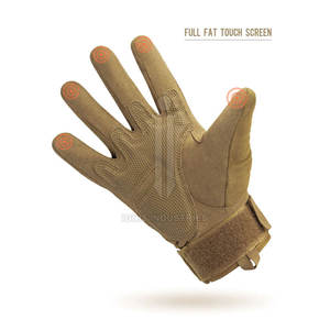 Gants en cuir grande taille de haute qualité avec logo personnalisé Gants de manutention tactiques robustes pour adultes - Product Image 5