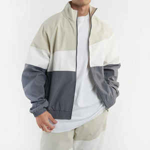 Chándales de nailon de alta calidad para hombre, rompevientos, logotipo personalizado, impresión, ligero, secado rápido, ropa activa, chándales, servicio OEM - Product Image 2