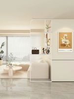 Nouveau Clubhouse d'hôtel haut de gamme en acier inoxydable de style chinois avec partitionnement d'écran en verre artistique