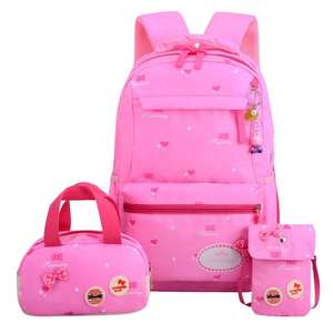 High Quality 3-Piece <b>School</b> Backpack Set Waterproof Oxford Detachable Strap Fashionable Cartoon Zipper Open <b>for</b> <b>Boys</b> Girls - Product Image 3
