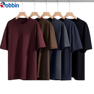 Camiseta Personalizada con Logotipo para Hombre, Talla Grande, Algodón Grueso, Manga Corta, Lisa, Unisex, Camiseta Personalizada para Hombre - Product Image 2