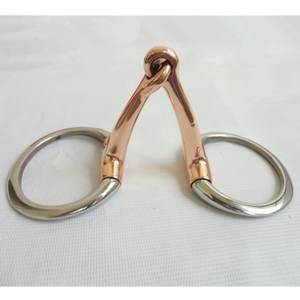 Bocados de Equitación de Acero Inoxidable de Alta Calidad, Nuevos, con Boca Baja Curvada y Anillos Sueltos, ARMANDIOUS INDUSTRIES - Product Image 3