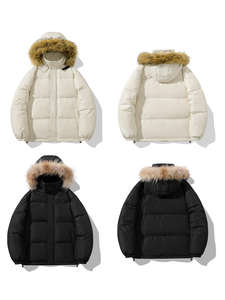 Chaqueta de Invierno Acolchada con Cremallera de Alta Calidad, Camuflaje, Lona Impermeable, Logotipo Personalizado para Hombre - Product Image 3