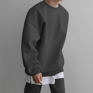 Sweat-shirt à capuche pour homme lourd en molleton de coton épais, décontracté, chaud, streetwear, pull-over, vêtement de tous les jours - Product Image 6