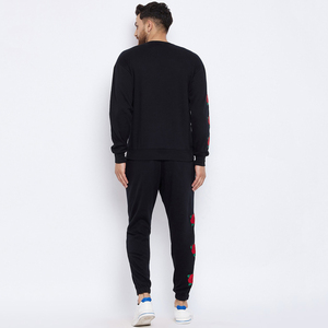 Conjuntos Deportivos de Invierno para Hombre Más Vendidos, Diseño Sólido, Corte Regular, Estilo Casual, Conjunto de 2 Piezas, Venta al por Mayor - Product Image 5