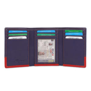2025 New Leather <b>Wallet</b> <b>for</b> <b>Men</b> Best Selling 100% Leather Funky Card Holder Charming Look <b>Trifold</b> Bifold Styles Slim Short Style - Product Image 5
