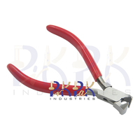 Coupe-bout/coupe-dessus longueur totale 115mm extrémités Double pointe sans ressort et poignées en PVC fabrication de bijoux pince coupante