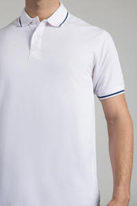 เสื้อยืดแขนสั้นผู้ชายสไตล์ลำลอง OEM ดีไซน์ใหม่ รับทำโลโก้ สีพื้น ผ้าเจอร์ซีย์ถัก ระบายอากาศได้ดี - Product Image 6