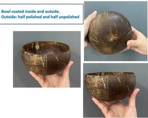 La mejor elección Combo de Coco para dos cuencos de coco grabados a mano Regalo personalizado Cuenco sostenible de Vietnam - Product Image 5