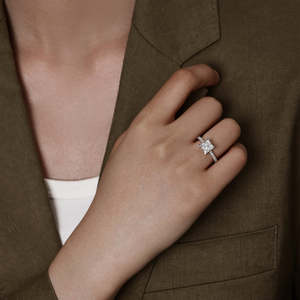 Edelsteinbesetzter Diamantring im Heidi-Prinzessin-Schliff - Product Image 2