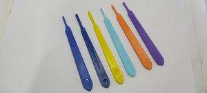 Mango de bisturí de plástico desechable de un solo uso Fuente de alimentación manual Instrumentos quirúrgicos - Product Image 3