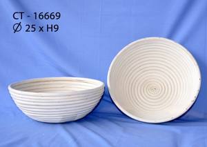 BOL EN ROTIN BOLS EN ROTIN DU VIETNAM-Grand bol panier d'épreuvage au levain - Product Image 3