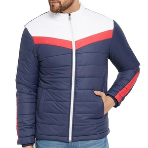 Vente directe usine Nouvelle arrivée Doudoune matelassée pour homme respirante et écologique à manches longues avec deux poches latérales Couleurs personnalisables - Product Image 1