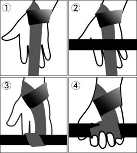 Heavy Duty Cotton Fitness Weightlifting Wrist Wrap Gym Deadlift Para <b>Lifting</b> <b>Strap</b> Wrist <b>Straps</b> - Product Image 3