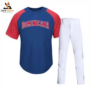 Camiseta de Béisbol Sublimada Personalizada de Alta Calidad, Transpirable, en Oferta, con Nombre y Número del Jugador, Ajuste Atlético, 100% Poliéster, Ropa de Softbol - Product Image 1