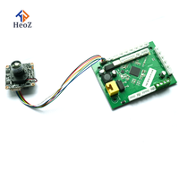 Interphone Pcb Voip Sip Module Téléphone Industriel Poe Carte Mère Pcba 2 Voies Voix Audio Vidéo Cartes de Téléphone Avec Caméra Mic SPK