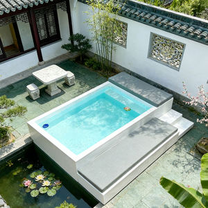 Piscina personalizada para exteriores, escalera para piscina, piscina elevada, piscina blanca para casa, piscinas grandes, piscina para niños - Product Image 3