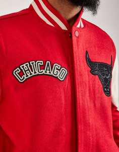 Veste universitaire Letterman en laine véritable pour hommes, blouson brodé de baseball universitaire pour hommes, blouson d'hiver pour hommes, logo personnalisé et conception - Product Image 6