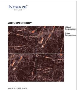 Design moderne 600x600 Carreaux en porcelaine au fini brillant élevé Carreaux vitrifiés solides pour mur intérieur d'appartement Poli lisse - Product Image 6