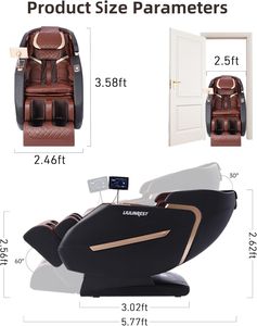 Canapé de massage électrique intelligent pour la maison, fauteuil de massage multifonctionnel à gravité zéro, soulageant la douleur et libérant le stress - Product Image 2