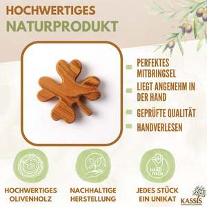 เครื่องรางโคลเวอร์นำโชคแบบสั่งทำพิเศษพร้อมสลักชื่อ - Product Image 2
