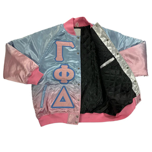 Vestes en Satin personnalisées pour hommes Baseball Satin Sports Team Jacket Whole Sale Rate 2025 Satin Jacket - Product Image 4